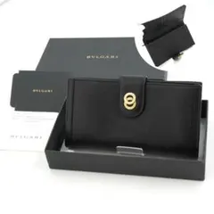 ✨Sランク・箱付き✨　BVLGARI 長財布　ドッピオトンド　ビーゼロワン　黒色のサムネイル