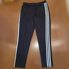 adidas 3本ライン ジャージパンツ 黒