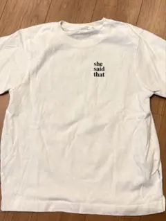 【美品 早い者勝ち】she said thatとniko and…ロンＴ