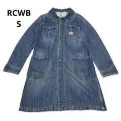 RCWB デニム　ジャケット　コート　ワンピース　おしゃれ　コットン100% S