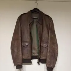 vintage EMPORIO ARMANI レザーフライトA-2ジャケット