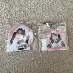 CUTIE STREET すきくじ　LARME浴衣 桜庭遥花　缶バッチ　アクキー