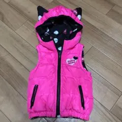 アースマジック リバーシブル ダウンベスト