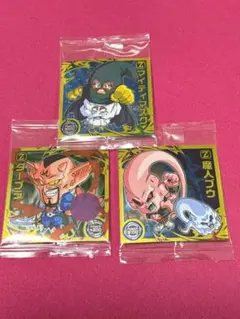 ドラゴンボールウエハースR 3枚セット　ダーブラ 魔人ブウ マイティマスク