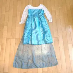 長いマントが素敵！エルサ風ドレス　エルサコスチューム