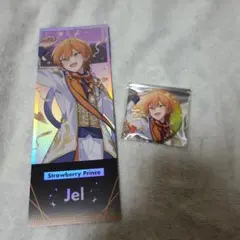 すとふぇす ジェルくん ホログラムチケットと缶バッジ