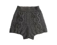 BUTTER WHIP KNIT PT CHARCOAL mieyamieya