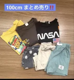 美品‼️子供服 まとめ売り 100cm Tシャツ 半ズボン 男の子 夏服
