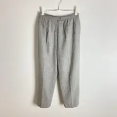 【Leilian Luigi Botto】羊毛 錐形褲 羊絨混紡