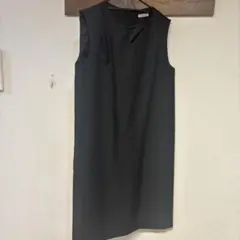 着画あり　GLACIER ブラック ワンピース M