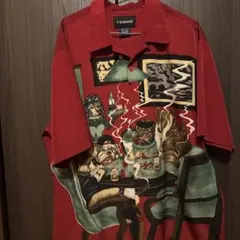 ギャング犬柄シャツ【Vintage】