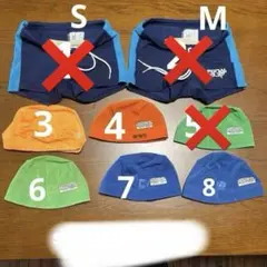 CENTRAL SPORTS 水泳帽と水着セット