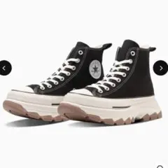 CONVERSE ALL STAR ブラック厚底ハイカット　24.5