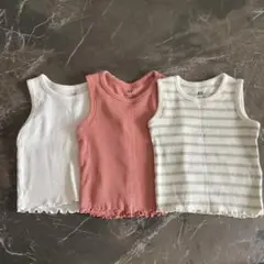 H&M タンクトップ 3枚セット