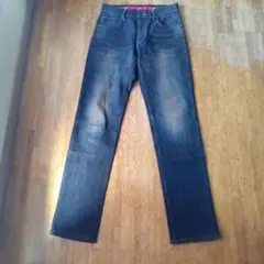 エドウィン ダークブルー ストレートデニム サイズ28