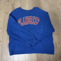 WEGO 青 トレーナー