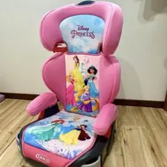 美品】希少‼️グレコジュニアシートカーズディズニープリンセス2台 