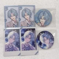 にじさんじ　ウィンターデート　渚トラウト　チェキ　缶バッジ