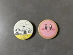 星のカービィ　缶バッチ　２つセット