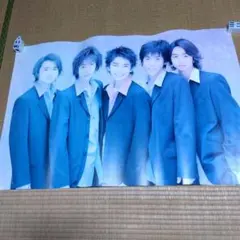 嵐ポスター嵐解散集合事務所公認激レア入手困難色あせ有