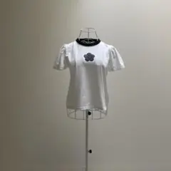MARY QUANT パフスリーブ 半袖 Tシャツ マリークワント