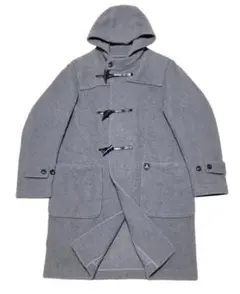 美品 オーシバル ORCIVAL イタリア生地 ダッフルコート グレー 3 L