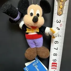 レア タグ付き ミッキーマウス ぬいぐるみキーチェーン タキシード マジック