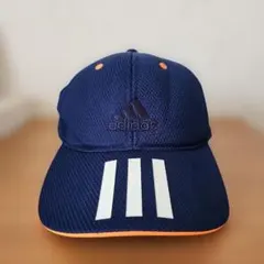 adidas 子供用キャップ ストライプ