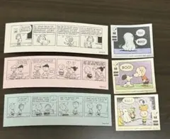 スヌーピーミュージアム使用済チケット3枚＋ハロウィンステッカー3枚