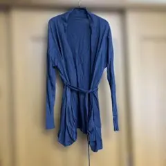シスレー　sisley 紺　ロングカーディガン　冷房対策　日焼け対策のサムネイル