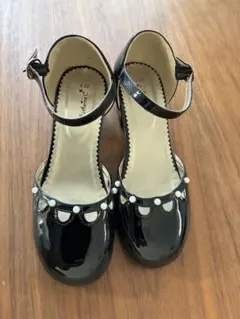 Catherine C. ブラックフォーマルシューズ 22.5