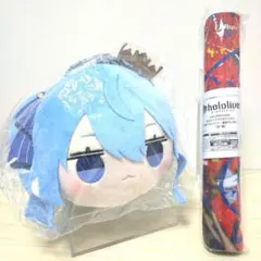 ホロライブ　星街すいせい　BIGぬいぐるみ 大判マウスパッド セット②