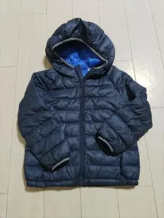 UNIQLO ウルトラウォームパデットパーカ ネイビー 110