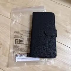 iPhone14 ブラック手帳型ケース