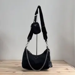 PRADA Re-Edition2005 1BH204 ショルダーバッグ　三角