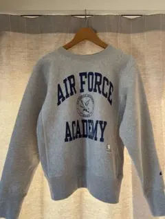 チャンピオン　M クールネック　スウェットシャツ　リバースウィーブ