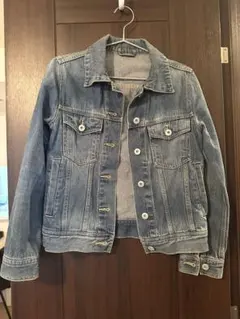 ライトブルーデニムジャケットGU