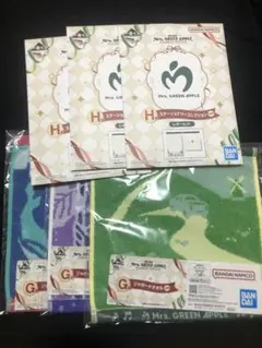 一番くじ ミセス タオル レターセット