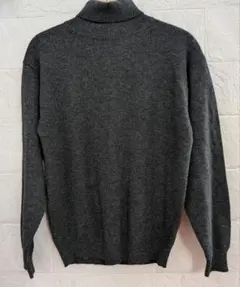 【かつお様専用】ユニクロ 100% ウール タートルネックセーター メンズM