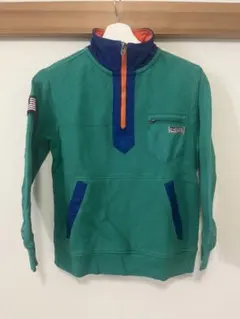 ポロラルフローレン キッズ サイズ140 ハーフジップ スウェット パーカー