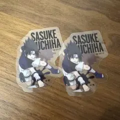 NARUTO&BORUTO ダイカットクリアステッカー サスケ