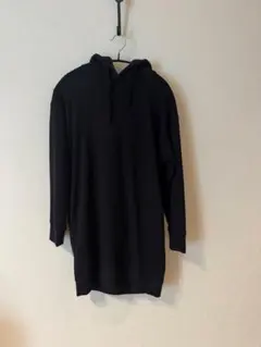 UNIQLOパーカーワンピース黒