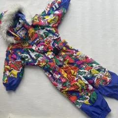 PH KIDS SKICLUB スキーウェア　レトロ　ジャンプスーツ 100