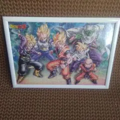 ドラゴンボール】ジグソーパズル 完成品 額縁付き - メルカリ