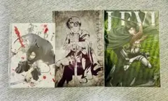 進撃の巨人 クリアファイル リヴァイ お得 レア品 非売品 悔いなき選択 等