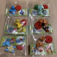 フルタ チョコエッグ ポケモン フィギュア 6種セットのサムネイル