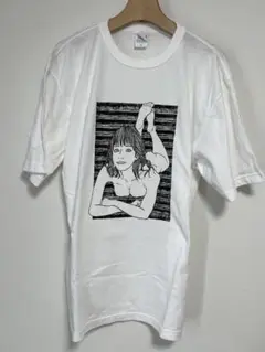 【最終セール】手描きイラストTシャツ　サイズXL