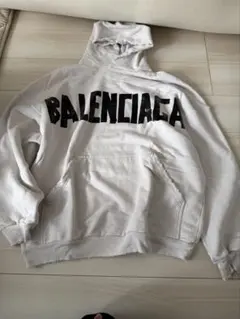 BALENCIAGA グレー 両面着用 リバーシブルパーカー Mサイズ - メルカリ