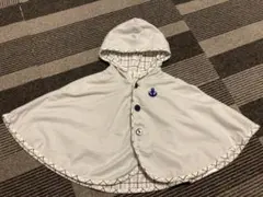 ミキハウス　リバーシブルベビーポンチョ 70-90cm