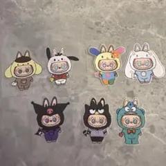 サンリオ　ラブブ　キラキラシール　ビッグステッカー